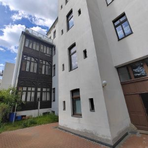 Hinteransicht Mehrfamilienhaus Hospitalstraße 19 in Görlitz