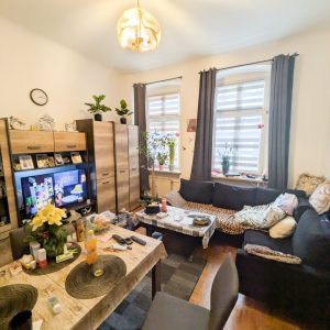 Wohnzimmer mit Fenster Bahnhofstr. in Görlitz