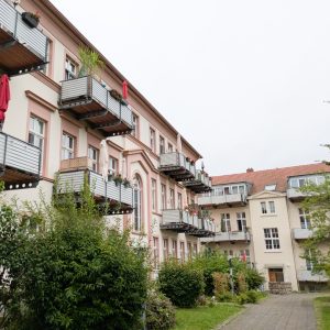 Hinterhaus der betreuten Wohnanlage Schützenstr. in Görlitz