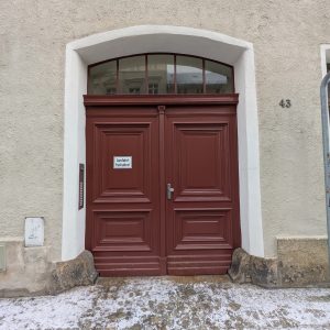 Haustür des MFH Bautzener Straße in Görlitz